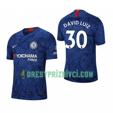 Fotbalový Dres Chelsea David Luiz 30 Domácí 2019-2020